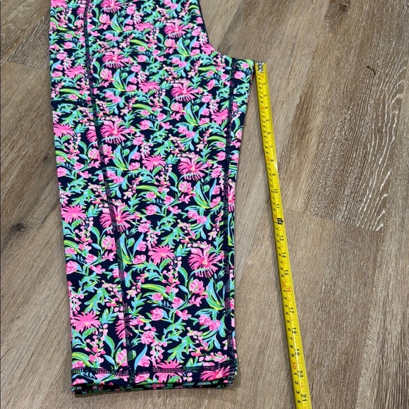 NWT LILLY PULITZER Size XXL Floral Print Women's Leggings - Picture 5 of 11